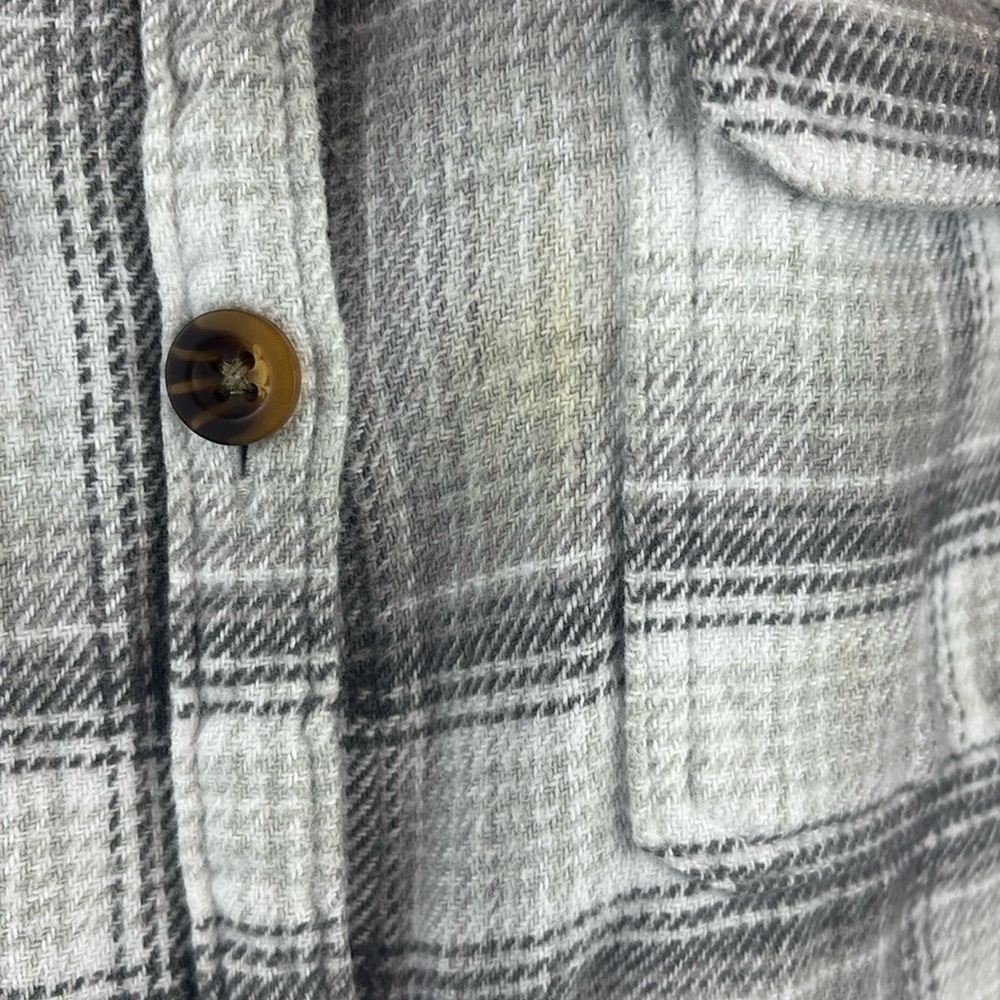 Hollister Shirt Womans‎ XS Boyfriend Fit Plaid Flannel - Picture 4 of 8